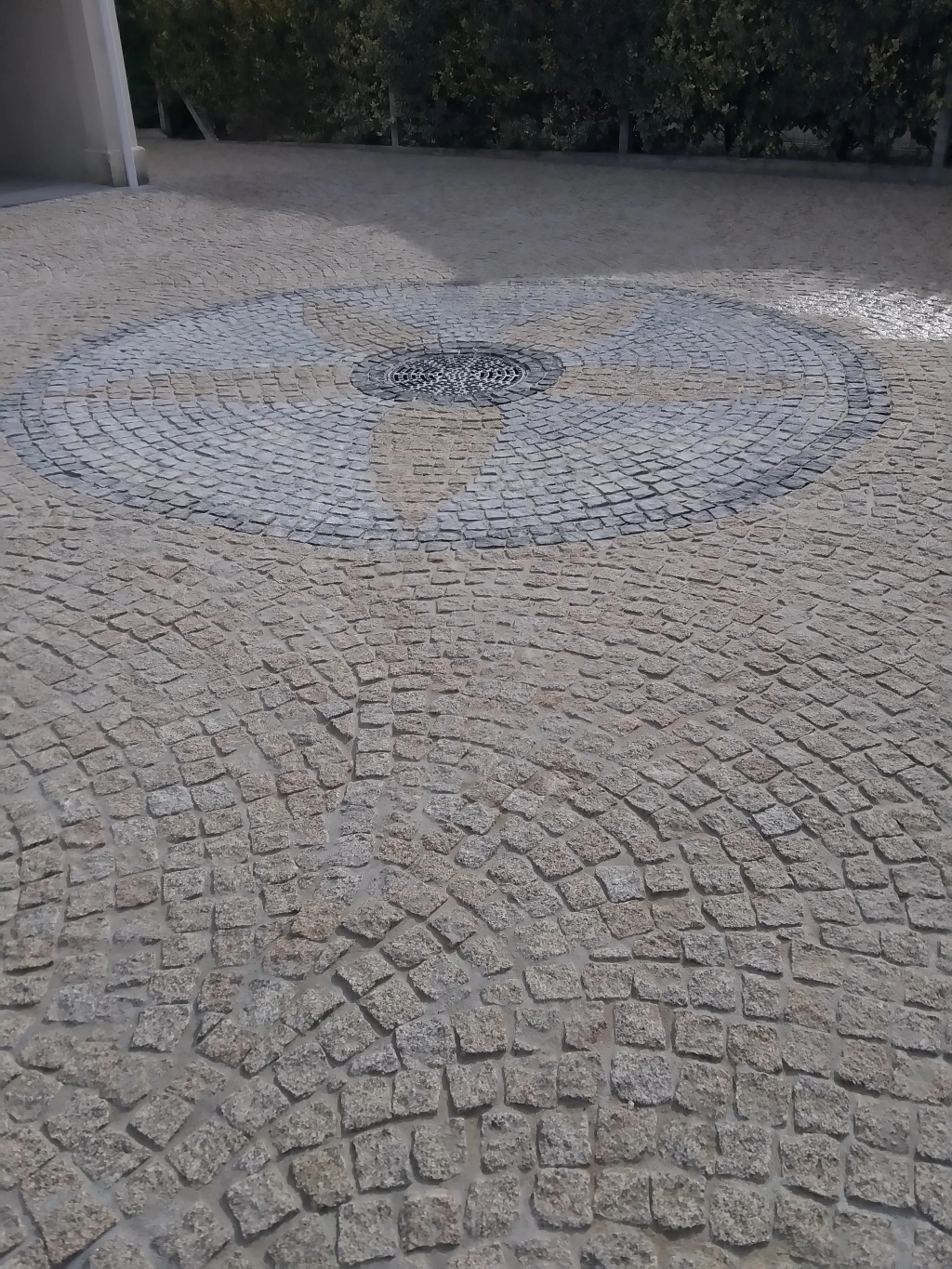 Pose de pavés en granit près d'Angoulême